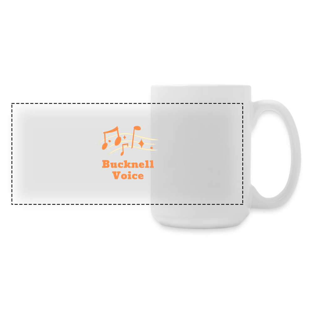 Panoramic Coffee/Tea Mug 15 oz - white